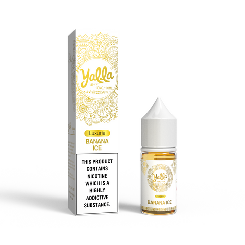 Banana Ice — Yalla Luxuria Nic Salts — Gorilla Vapes