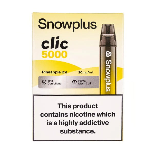 Snowplus Clic 5000 Disposable