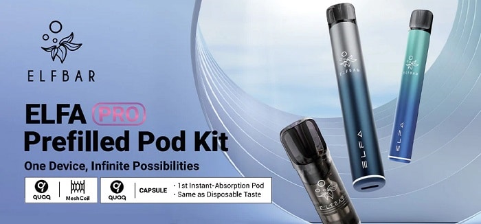 Elf Bar Elfa Pro Kits & Pods