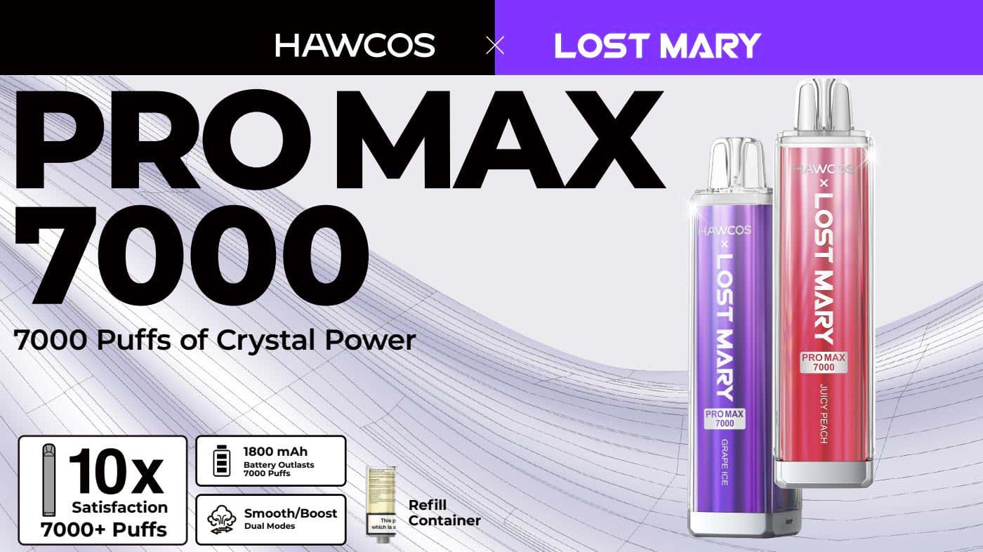 Hawcos X Lost Mary Pro Max 7000 Kits & Pods