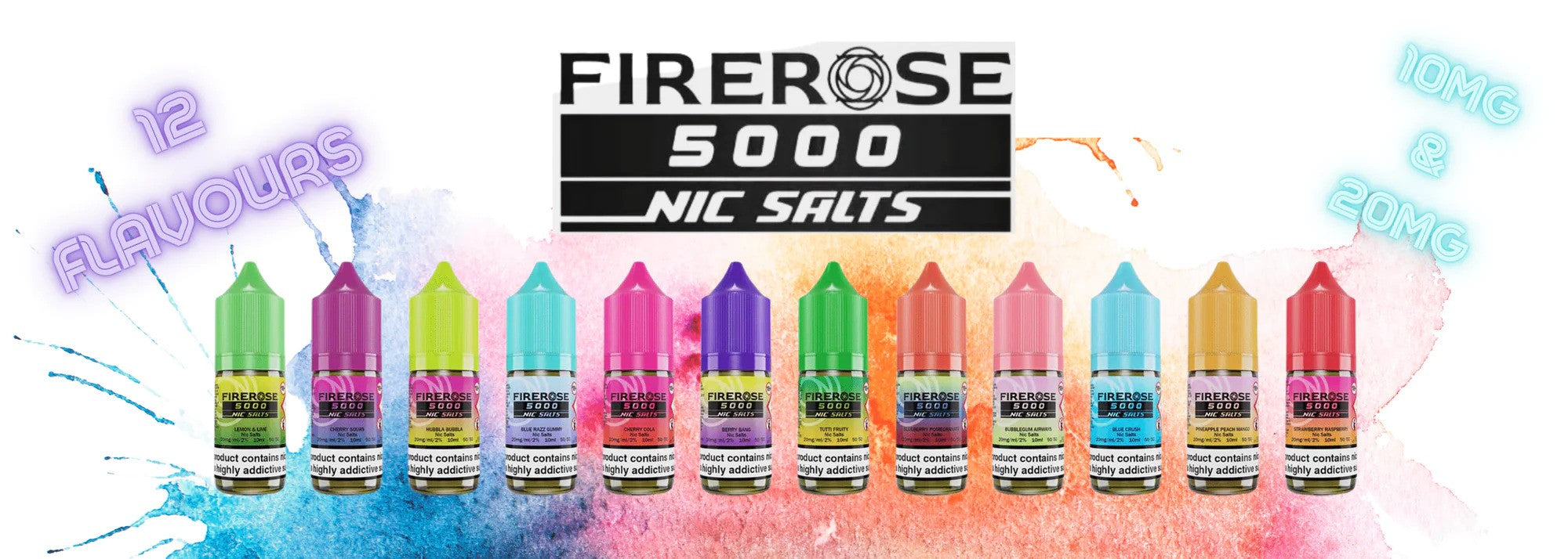 Elux Firerose 5000 Nic Salts