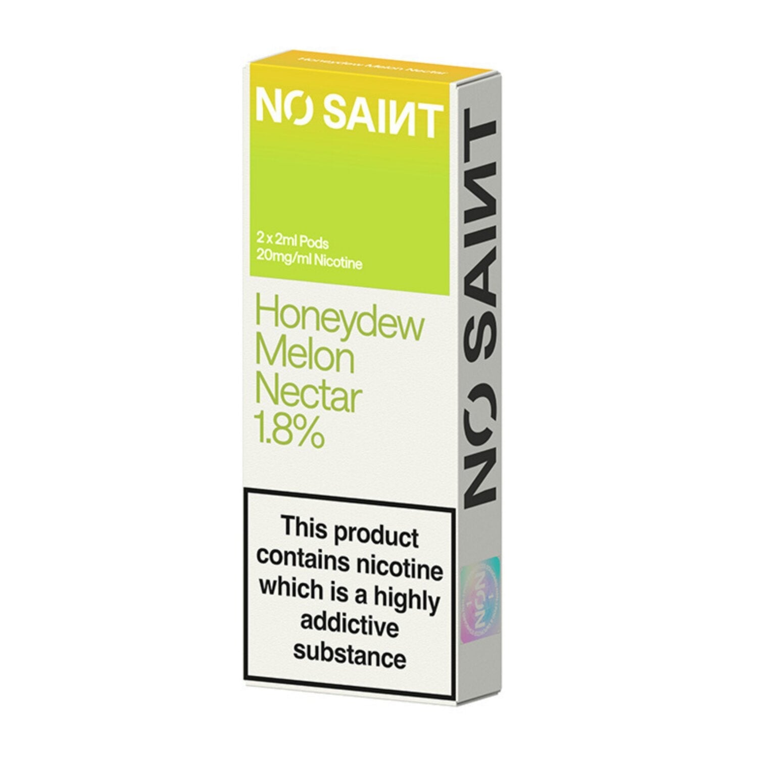 Honeydew Melon No Saints Prefilled Pods 1.8% — No Saint — Gorilla Vapes
