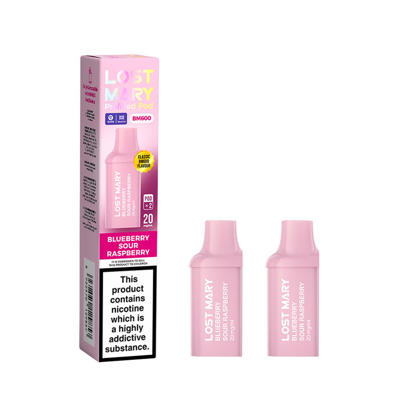 Lost Mary BM600 Prefilled Pods — Gorilla Vapes