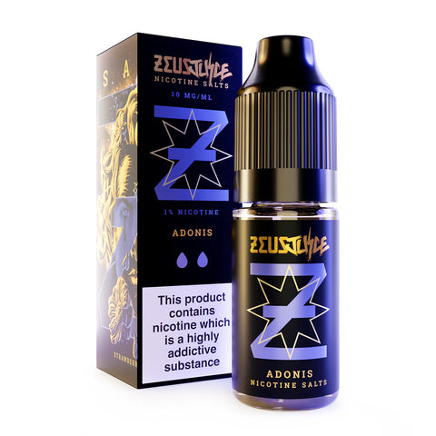 Adonis — Zeus Juice Nic Salts — Gorilla Vapes