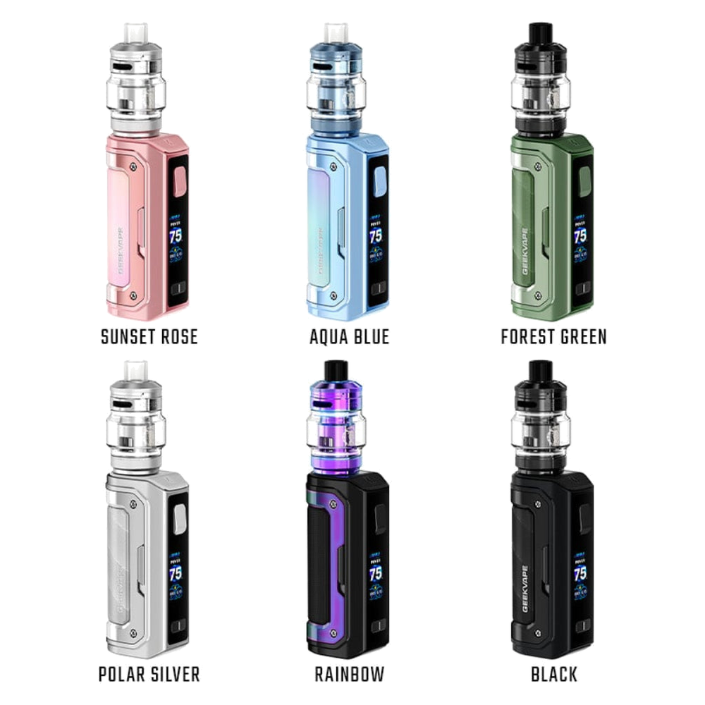 GeekVape Aegis Mini 5 Kit — colour guide
