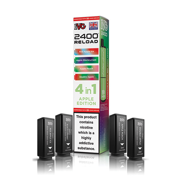 IVG 2400 X4 Edition Reload Pods — Gorilla Vapes