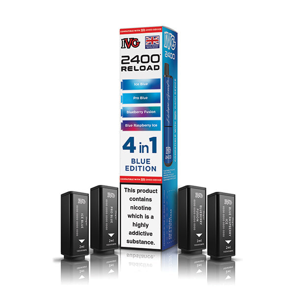 IVG 2400 X4 Edition Reload Pods — Gorilla Vapes