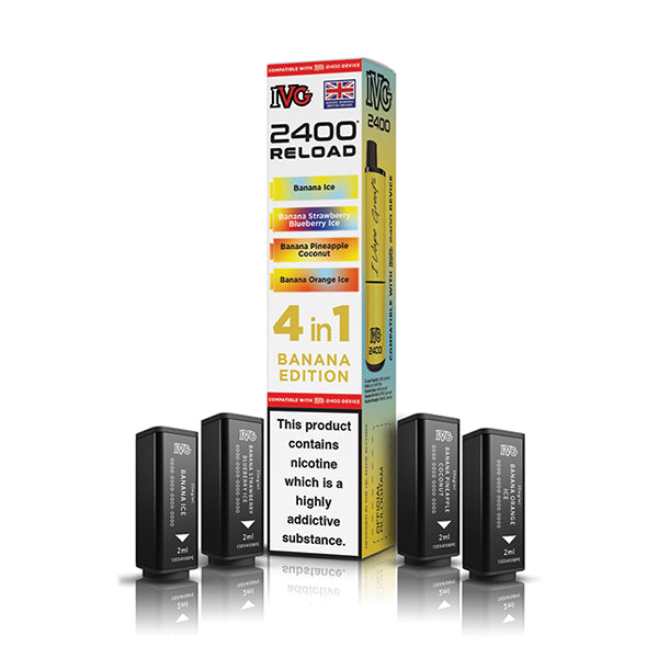 IVG 2400 X4 Edition Reload Pods — Gorilla Vapes