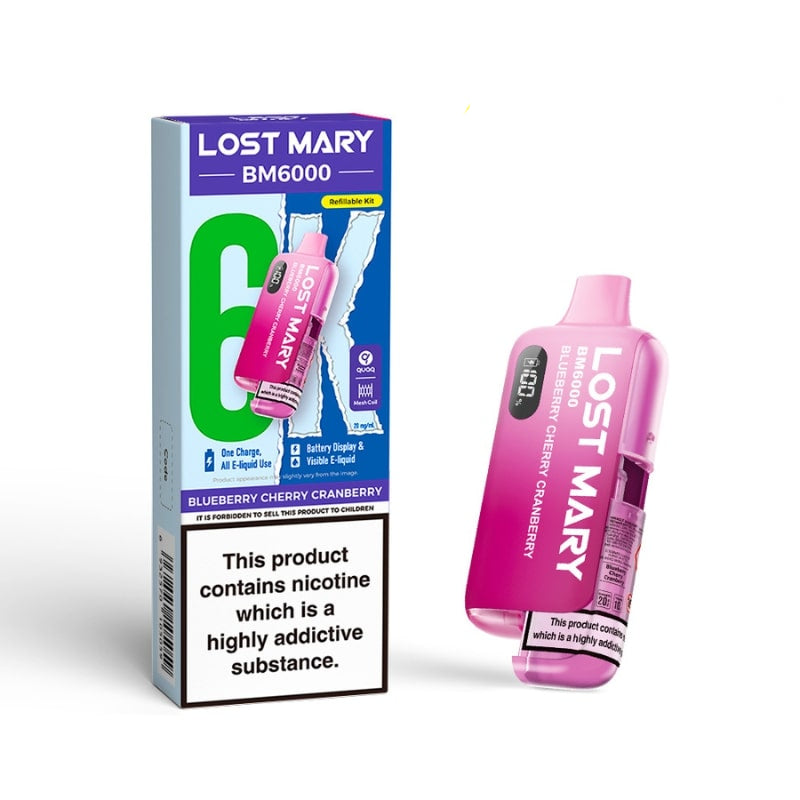 Lost Mary BM6000 Prefilled Pod Kit — Gorilla Vapes