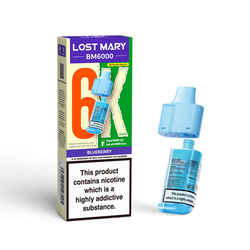 Lost Mary BM6000 Prefilled Pods — Gorilla Vapes