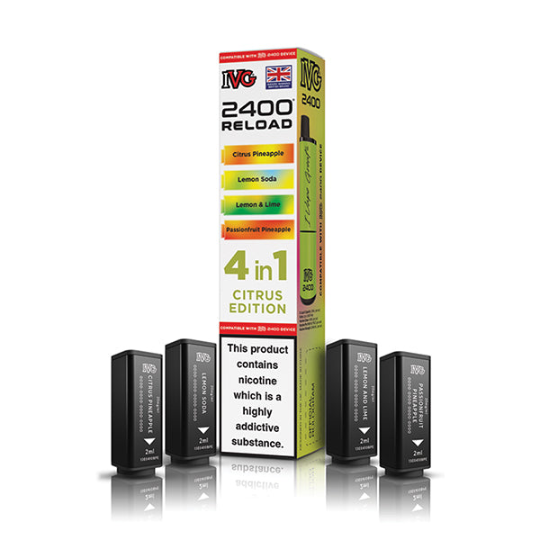 IVG 2400 X4 Edition Reload Pods — Gorilla Vapes