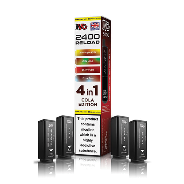IVG 2400 X4 Edition Reload Pods — Gorilla Vapes