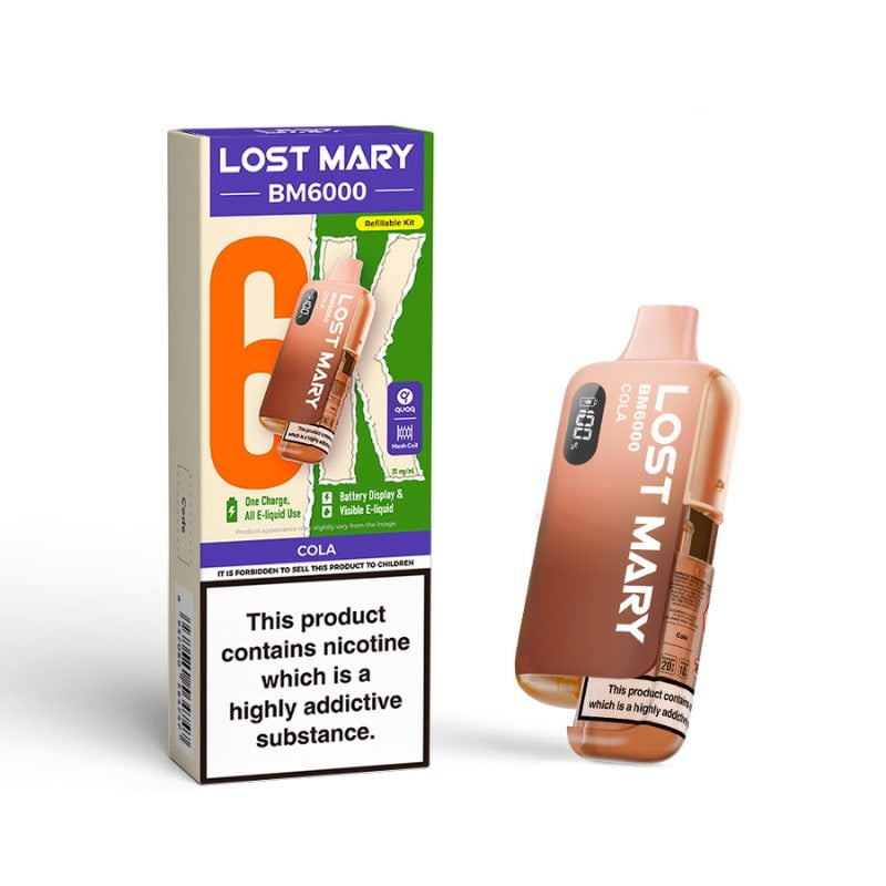Lost Mary BM6000 Prefilled Pod Kit — Gorilla Vapes