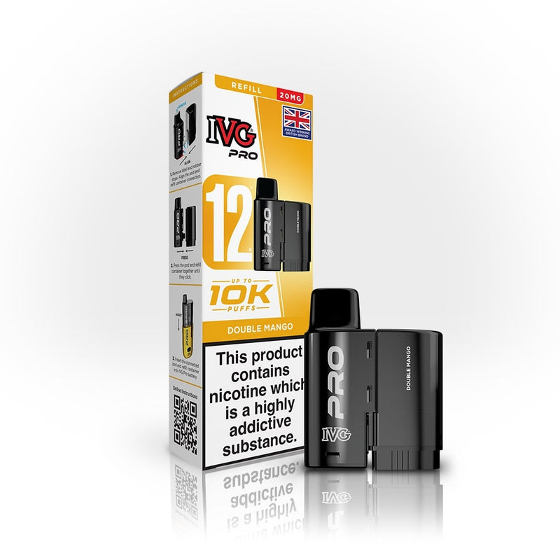 Double Mango IVG Pro 12 Refill Pack — IVG Pro — Gorilla Vapes