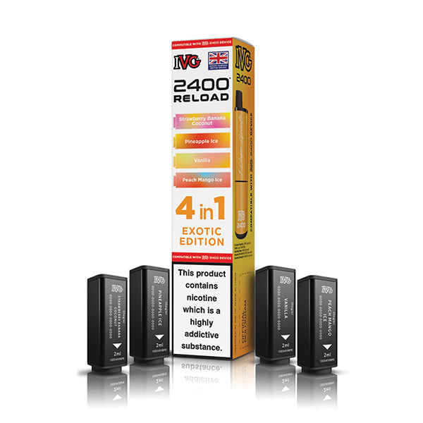 IVG 2400 X4 Edition Reload Pods — Gorilla Vapes