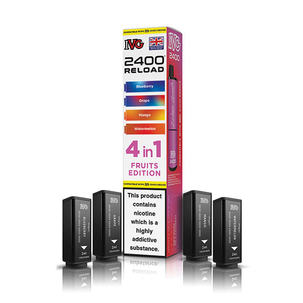IVG 2400 X4 Edition Reload Pods — Gorilla Vapes