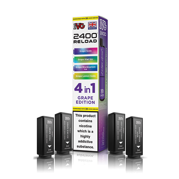 IVG 2400 X4 Edition Reload Pods — Gorilla Vapes