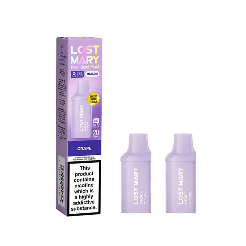 Lost Mary BM600 Prefilled Pods — Gorilla Vapes