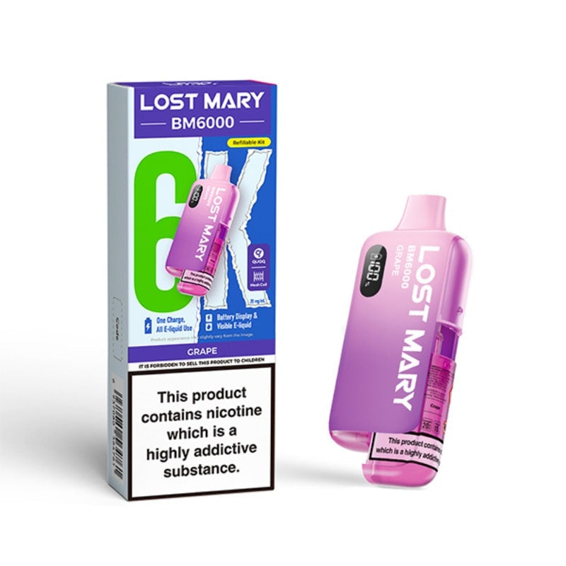 Lost Mary BM6000 Prefilled Pod Kit — Gorilla Vapes