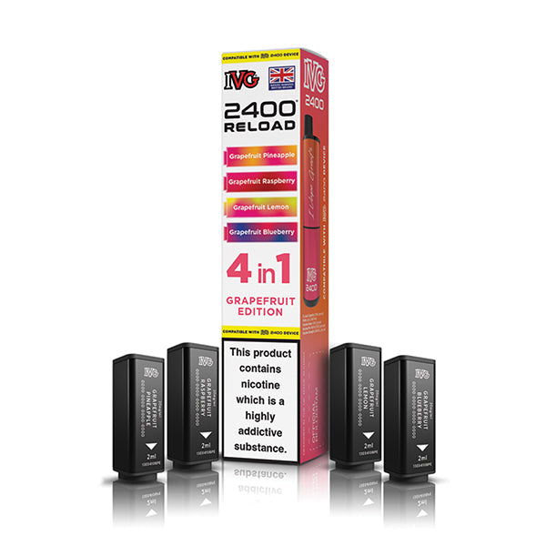 IVG 2400 X4 Edition Reload Pods — Gorilla Vapes