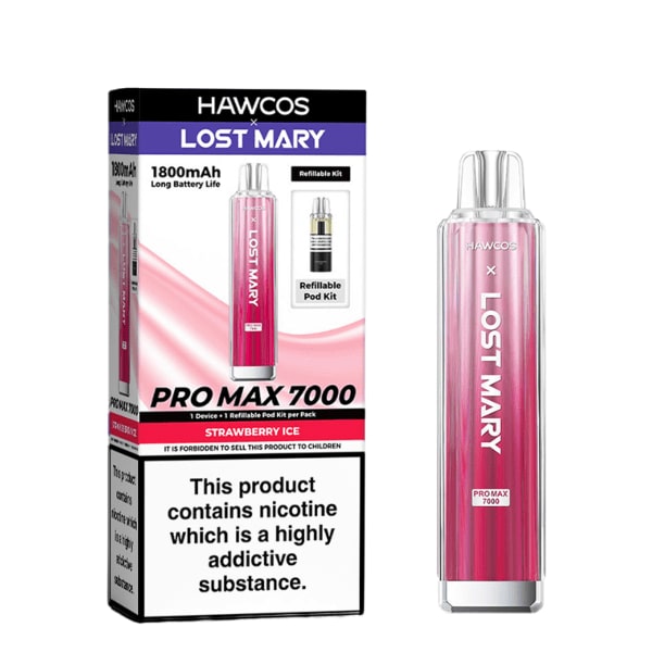 Hawcos X Lost Mary Pro Max 7000 Pod Kit — Gorilla Vapes