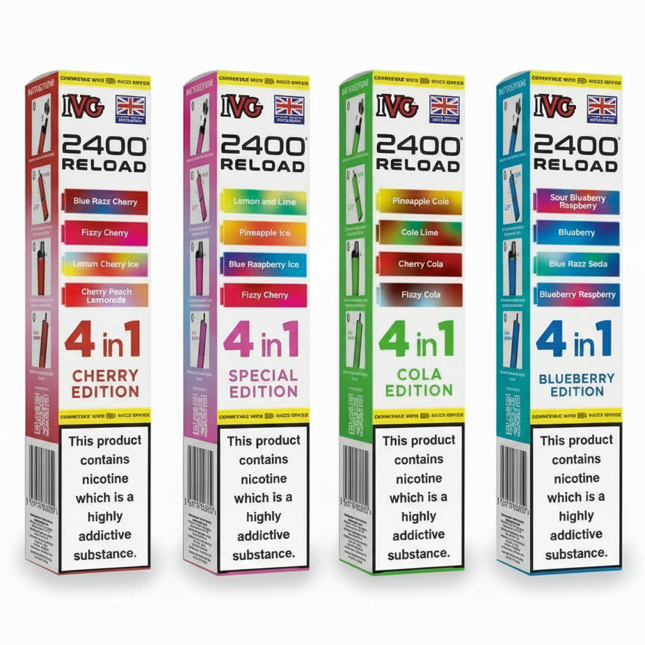 IVG 2400 X4 Edition Reload Pods — Gorilla Vapes