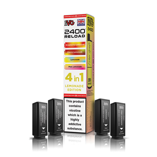 IVG 2400 X4 Edition Reload Pods — Gorilla Vapes
