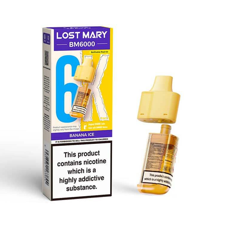 Lost Mary BM6000 Prefilled Pods — Gorilla Vapes