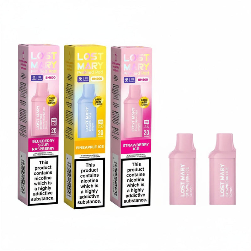 Lost Mary BM600 Prefilled Pods — Gorilla Vapes