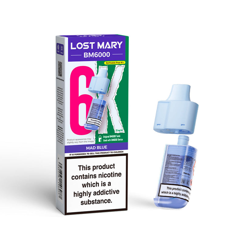 Lost Mary BM6000 Prefilled Pods — Gorilla Vapes