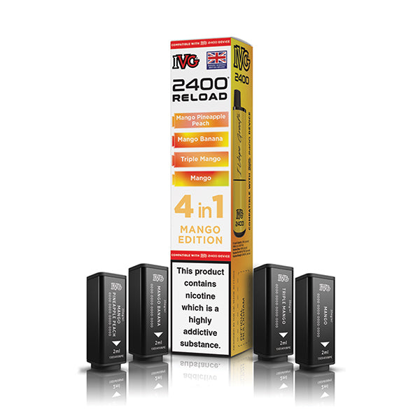 IVG 2400 X4 Edition Reload Pods — Gorilla Vapes