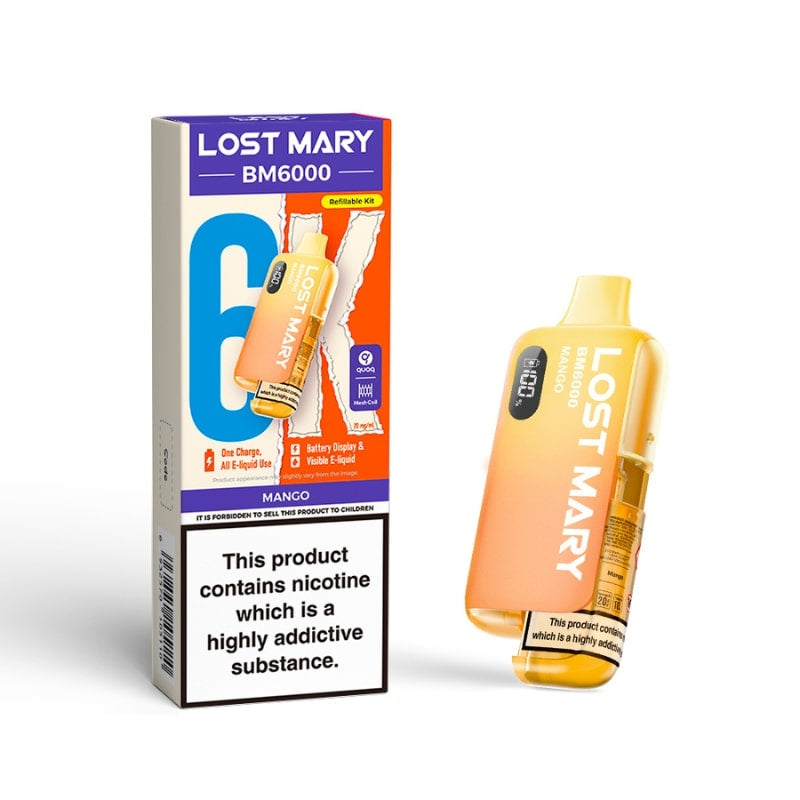 Lost Mary BM6000 Prefilled Pod Kit — Gorilla Vapes