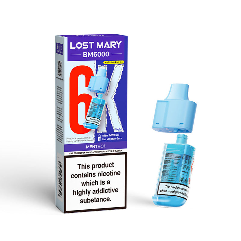 Lost Mary BM6000 Prefilled Pods — Gorilla Vapes