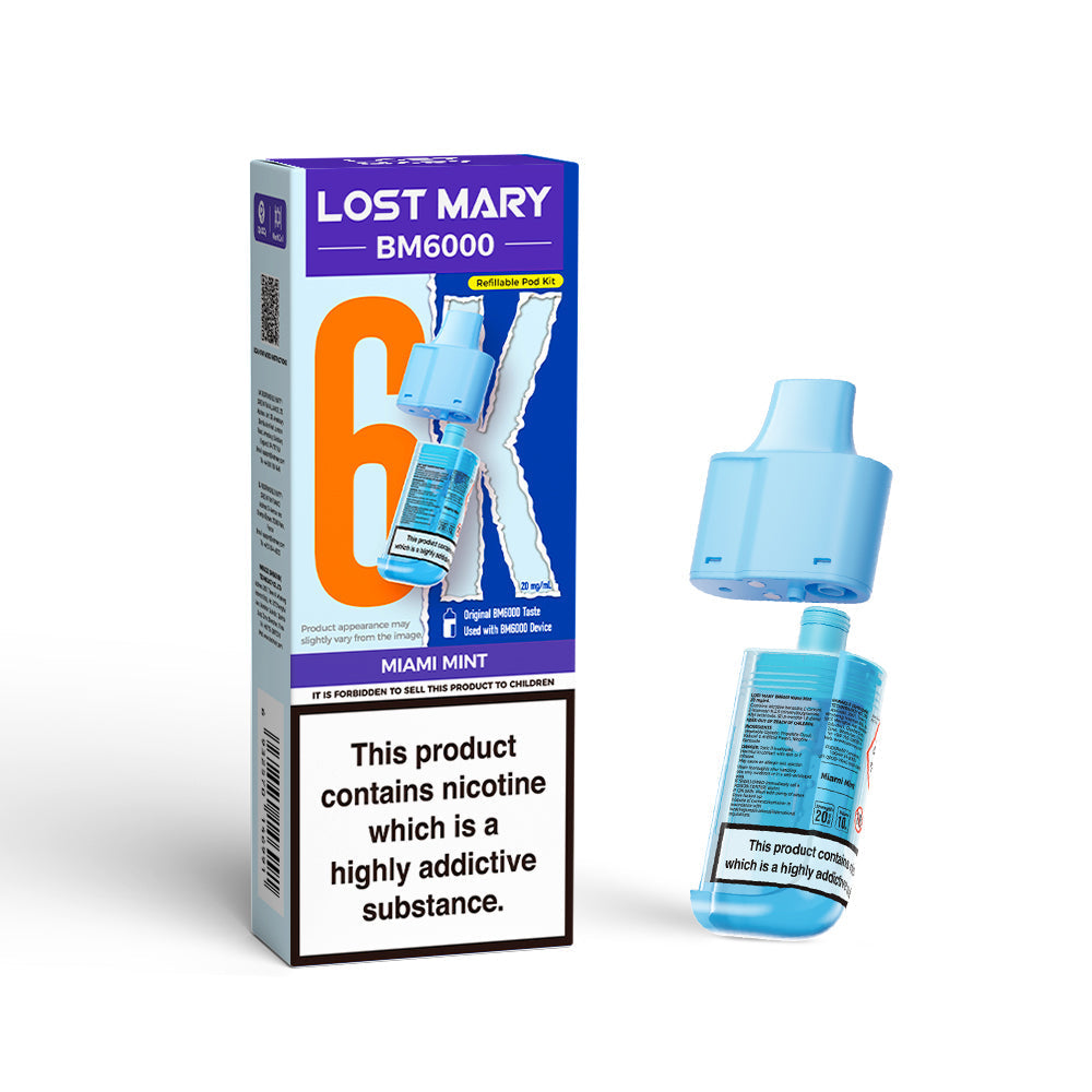 Lost Mary BM6000 Prefilled Pods — Gorilla Vapes