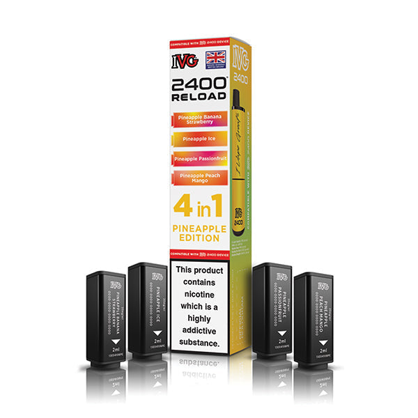 IVG 2400 X4 Edition Reload Pods — Gorilla Vapes