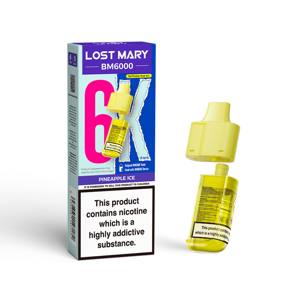 Lost Mary BM6000 Prefilled Pods — Gorilla Vapes