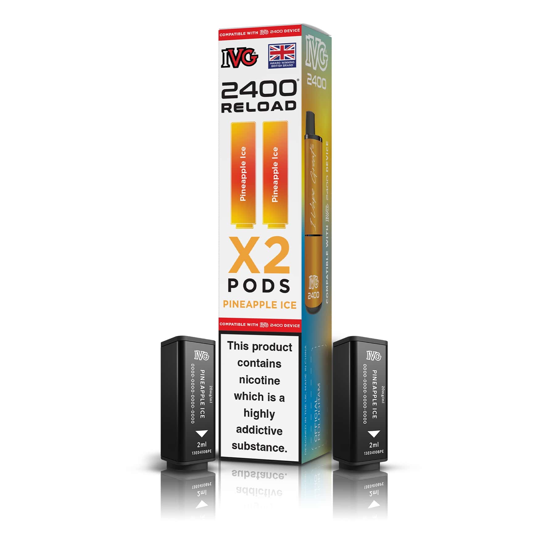 IVG 2400 X2 Reload Pods — Gorilla Vapes