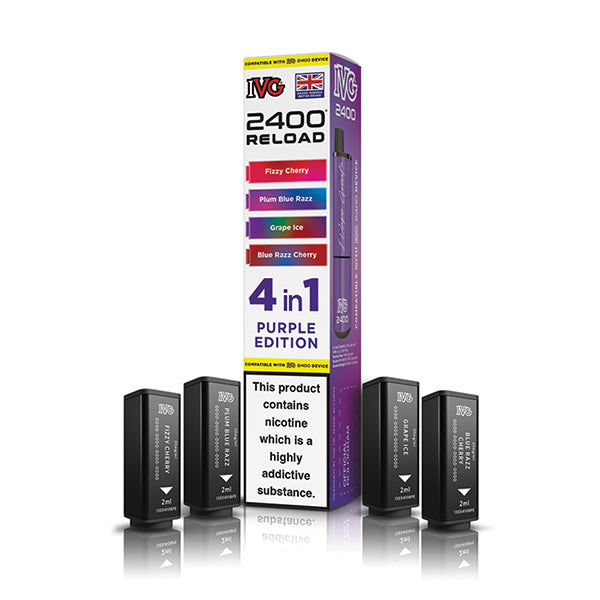 IVG 2400 X4 Edition Reload Pods — Gorilla Vapes