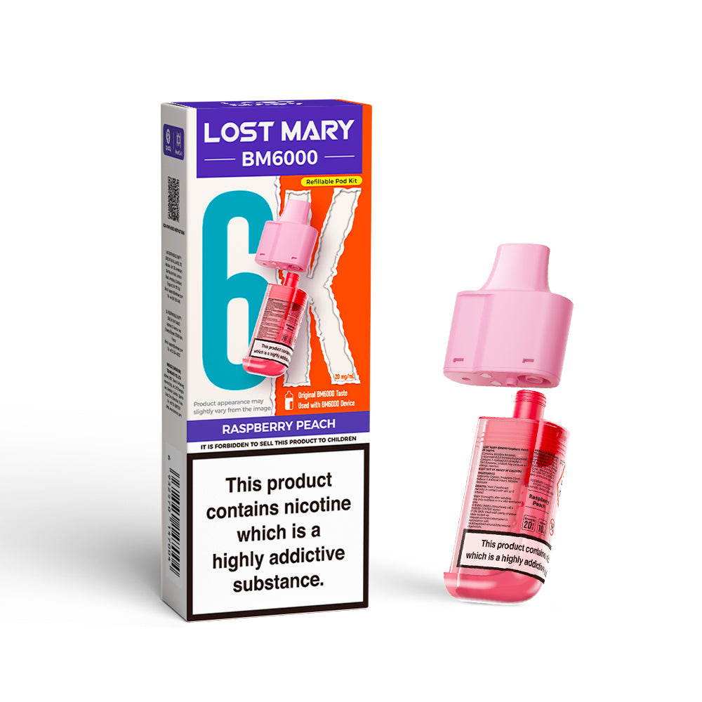 Lost Mary BM6000 Prefilled Pods — Gorilla Vapes