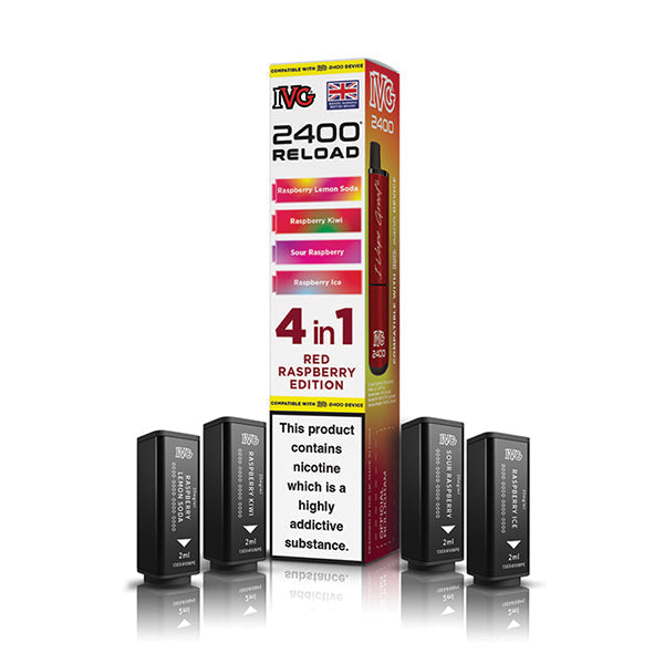 IVG 2400 X4 Edition Reload Pods — Gorilla Vapes