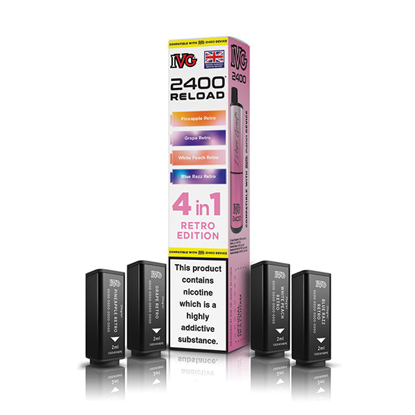 IVG 2400 X4 Edition Reload Pods — Gorilla Vapes