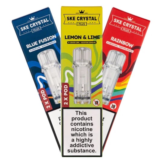 SKE Crystal Plus Pods — SKE Crystal 600 Plus/ Pro — Gorilla Vapes