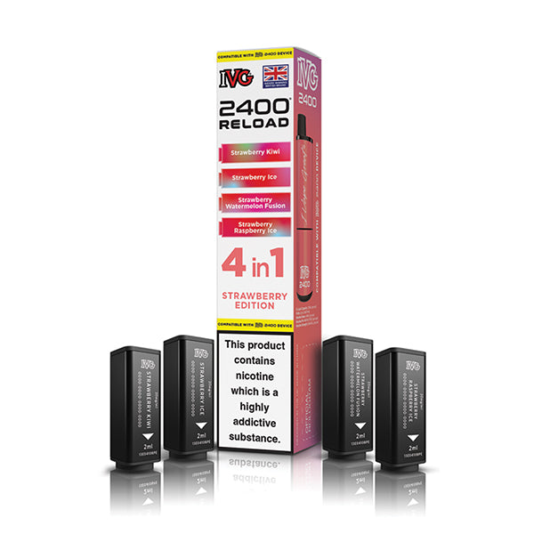 IVG 2400 X4 Edition Reload Pods — Gorilla Vapes