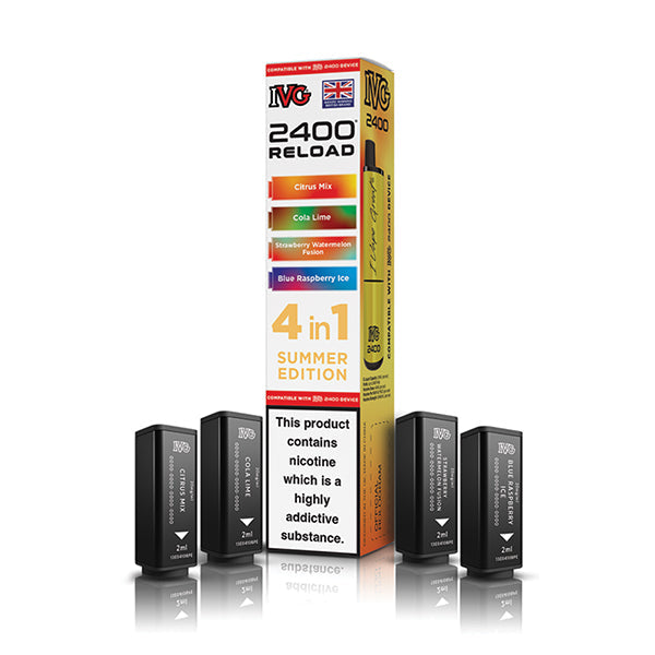 IVG 2400 X4 Edition Reload Pods — Gorilla Vapes
