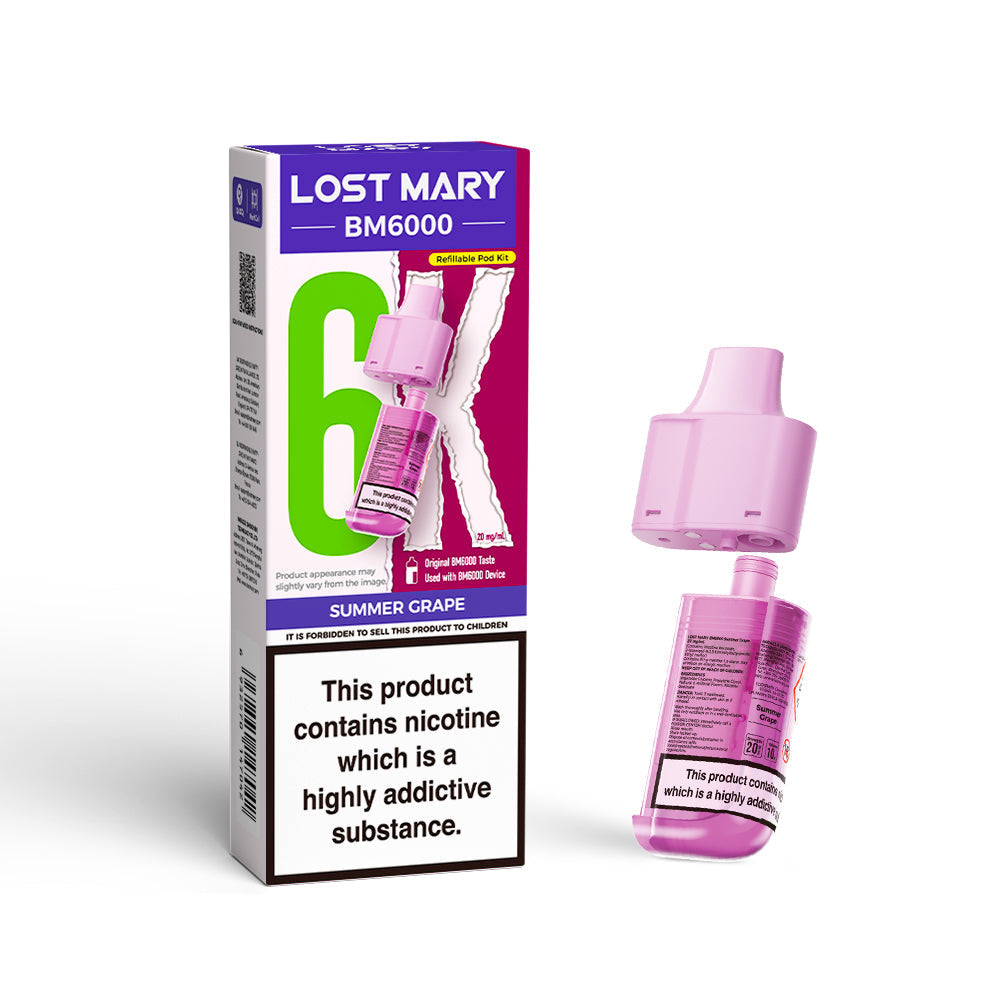 Lost Mary BM6000 Prefilled Pods — Gorilla Vapes