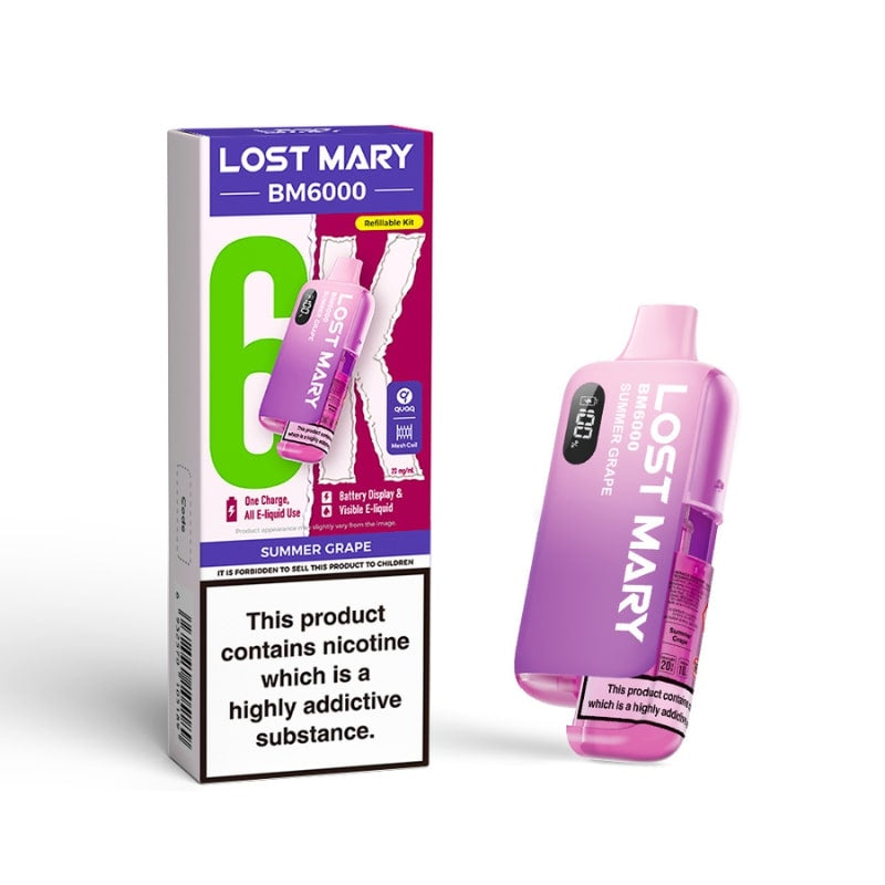Lost Mary BM6000 Prefilled Pod Kit — Gorilla Vapes