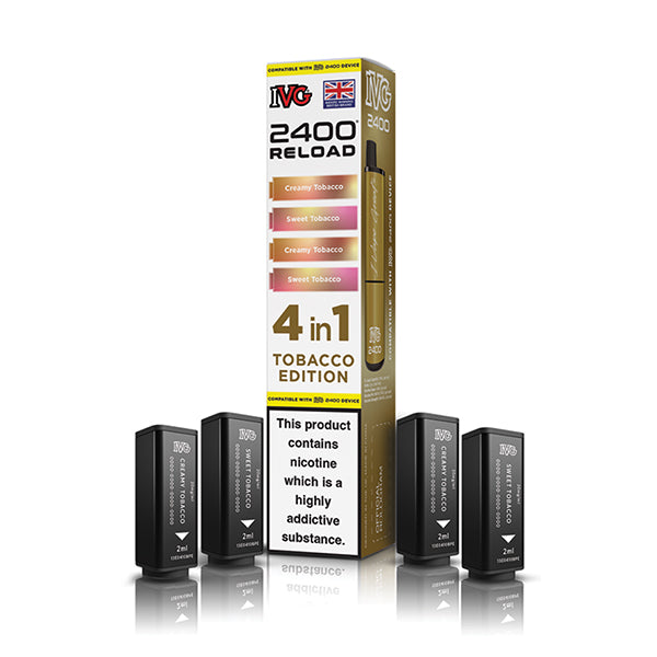 IVG 2400 X4 Edition Reload Pods — Gorilla Vapes