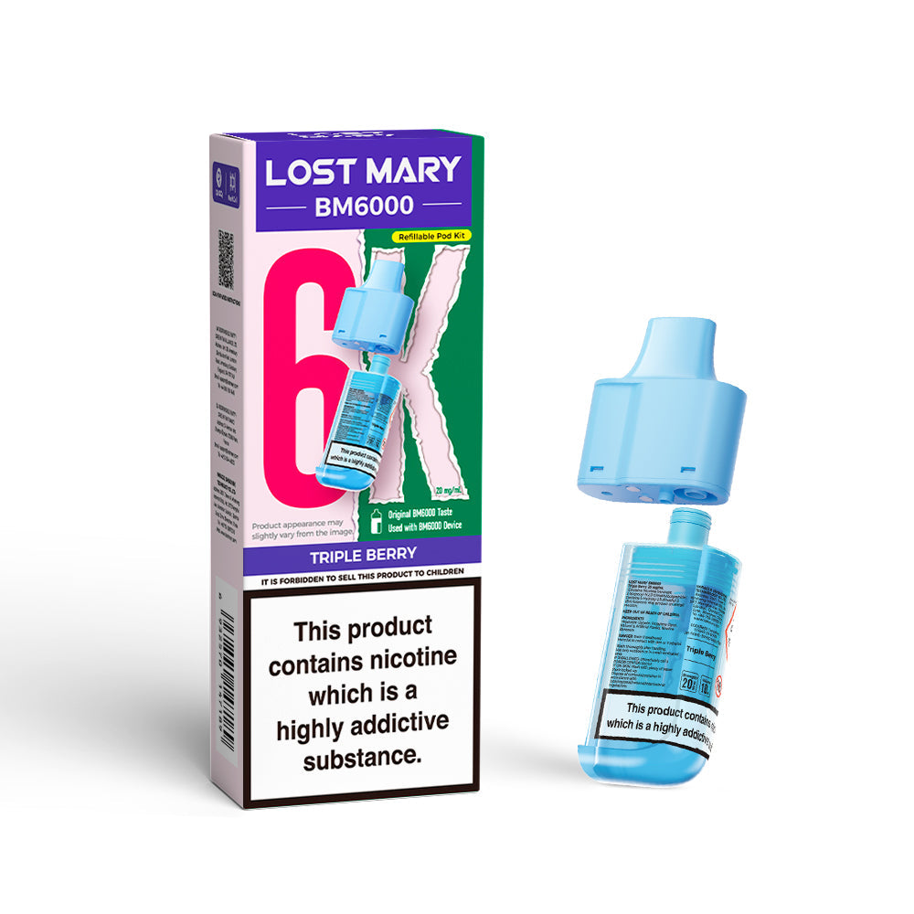Lost Mary BM6000 Prefilled Pods — Gorilla Vapes