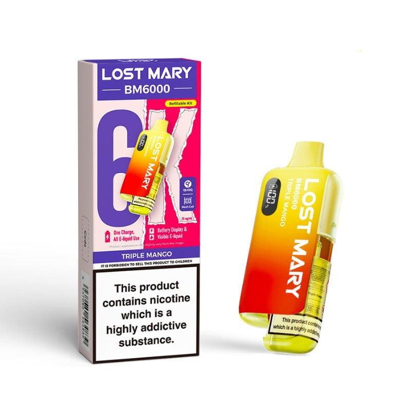 Lost Mary BM6000 Prefilled Pod Kit — Gorilla Vapes