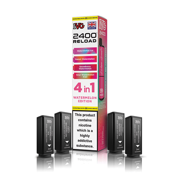 IVG 2400 X4 Edition Reload Pods — Gorilla Vapes